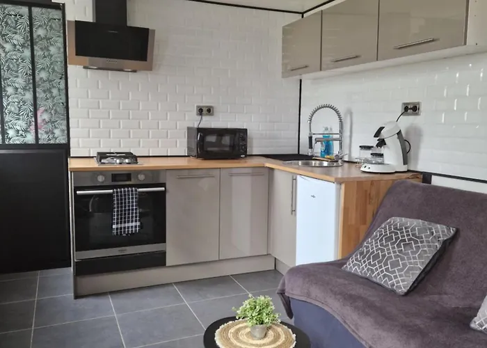 아파트 Maisonnette A 200m De La Avec Parking Gratuit Et Terrasse Berck